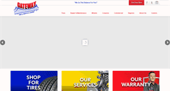 Desktop Screenshot of gatewaytire.com